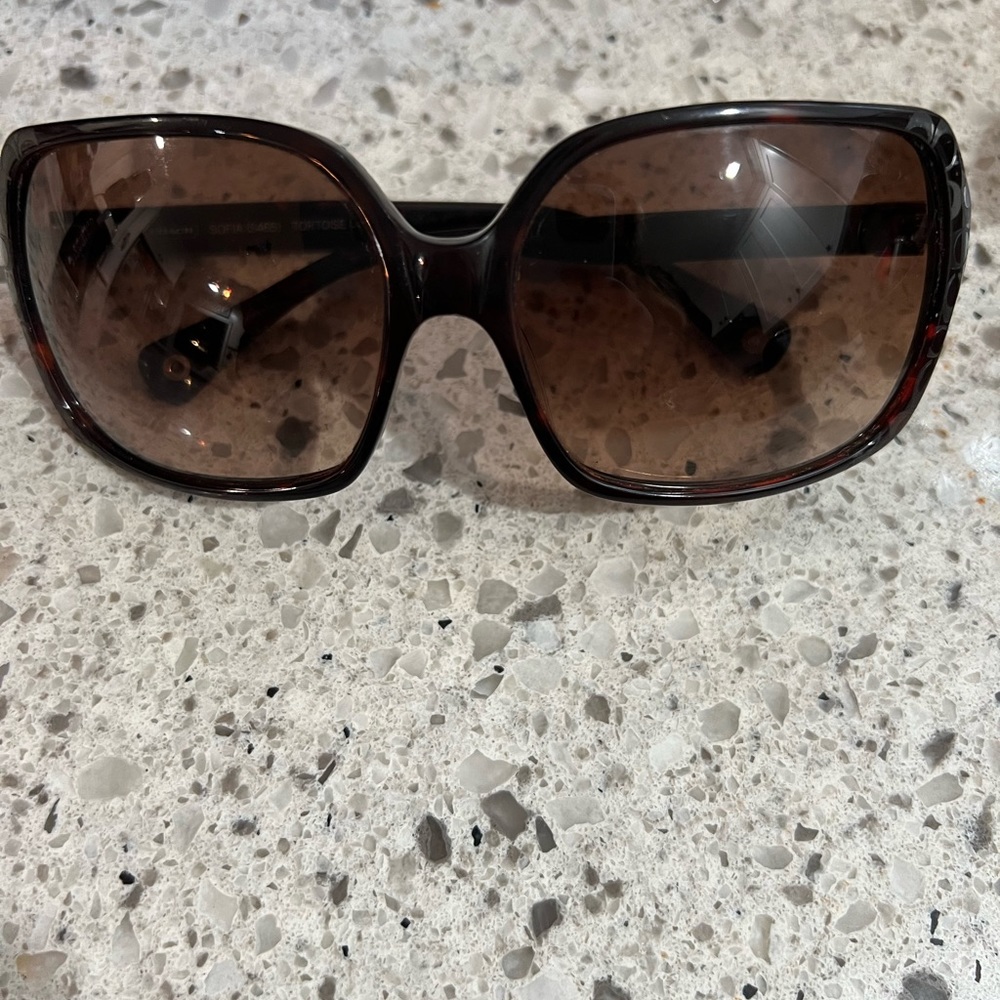 Authentic Vintage Coach Sophia Sunglasses tortoiseshell